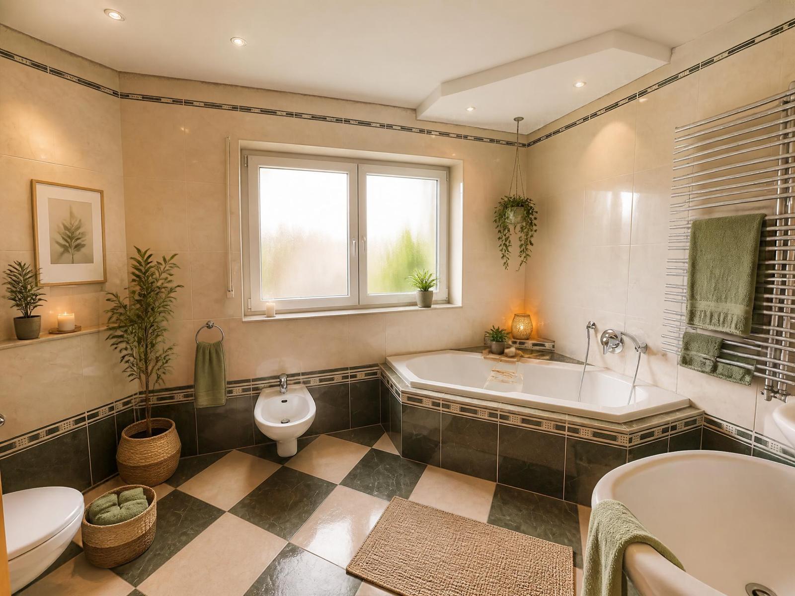 KI regeneriert Badezimmer
