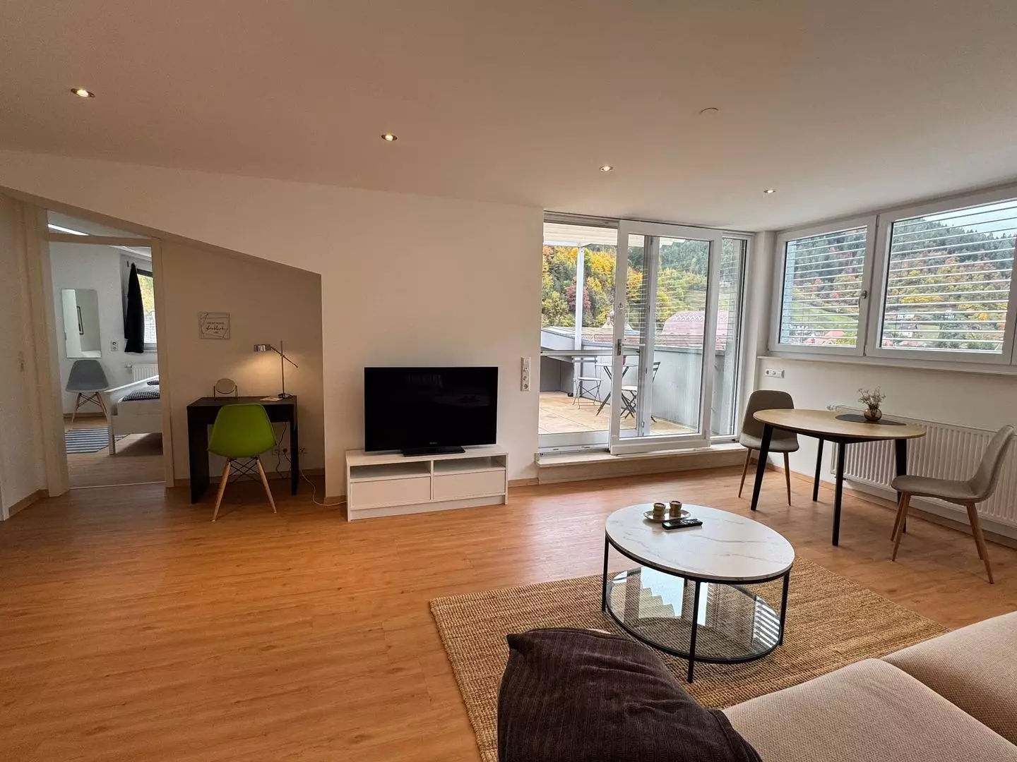 Integrierte Deckenspots